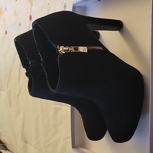 Marc Fisher Faux Suede Booties